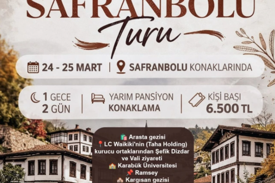 TÜMKAD olarak DOKUSA Kültür & Sanat Gezisi kapsamında Safranbolu turumuzu gerçekleştirdik.